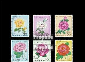 Nordkorea Rosenbriefmarken 1979